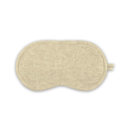 Jet&Bo 100% Pure Cashmere Lite Eye Mask Natural in Gift Box