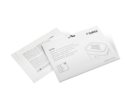 Dahle Oil Paper 20795 (for All Crosscut Oil Free Shredders), 12 Sheets