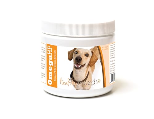 Image of Healthy Breeds Chiweenie Omega HP Fatty Acid Skin and Coat Support Soft Chews 60 Count