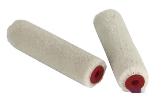 recambio mini rodillo - pack de 2 rodillos de 6 cm, ideales para esmaltar y barnizar. materiales resistentes y fácil aplicación.