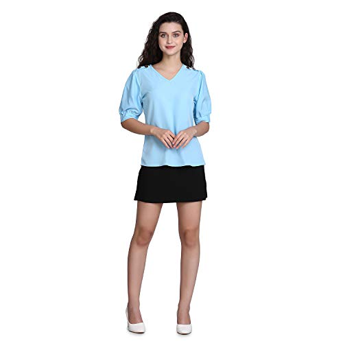 Image of Lymio Women's Solid Regular Fit TOP