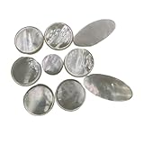 Colchones de moscovita para saxofón, repuesto de almohadilla de botón de saxofón