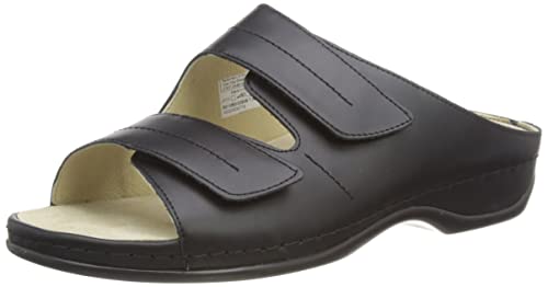 Berkemann Fedora klapki damskie, Czarny 938, 37 EU