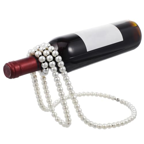 Soporte para botellas de vino de hierro para mesa miniatura 1