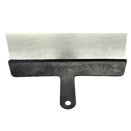 Image of 12 Inch /300 mm Stainless Steel Scraper Cutter Multi-Purpose Kitchen Filling Knife with Plastic Handle