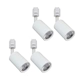 JIASONG スポットライト LED一体型 80W形 LED電球内蔵 ライティングレール ダクトレール レールライト 電球色 自然色 昼白色 昼光色 ダクトレール用照明 LED 一体式 おしゃれ 北欧 キッチン ダイニング 天井 食卓用 白 黒 ブラウン 木目調 シンプル ブーム角度 24° 55° 取付簡単 間接照明