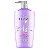 L'Oreal Paris Elvive Hyaluron Plump Hydrating Conditioner for Dehydrated, Dry Hair Infused with Hyaluronic Acid Care Complex, Paraben-Free, 26.5 Fl Oz