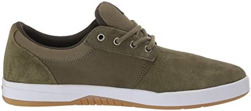 Etnies Men's Score Skate Shoe, Olive/White/Gum, 7 Medium US | Image 5