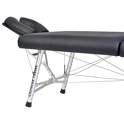 ChiroLux Plus Chiropractic Table | Professional Durability and Stability, Functional Design for Maximum Patient Comfort, Simple Setup for Sports and Physical Therapy