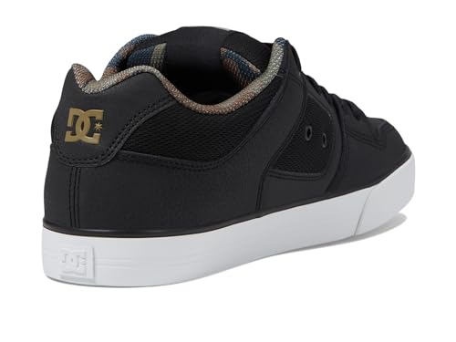 Image of DC Mens Pure Low Top Lace Up Casual Skate Shoe SneakerSkate Shoe