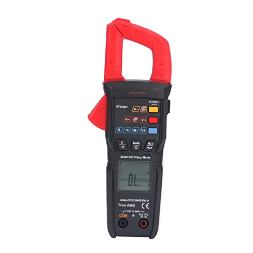 Digital Clamp Meter Multimeter Smart Voltage Test Bluetooth AC DC Current UT202BT
