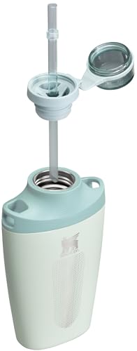 Stanley Cross Bottle 23 oz | Travel Water Bottle with Jacquard Strap | Leakproof Tritan Lid with Removable Straw | Insulated Stainless Steel | BPA-Free | Mist