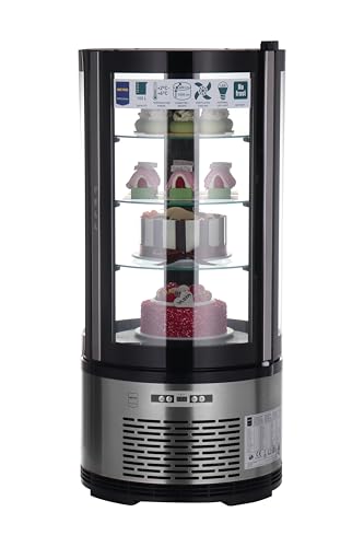 METRO Professional Vitrina expositora , acero inoxidable/vidrio,