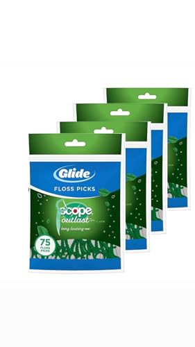 Scope-Outlast-Dental-Floss-Picks-Mint-300-Picks-Green