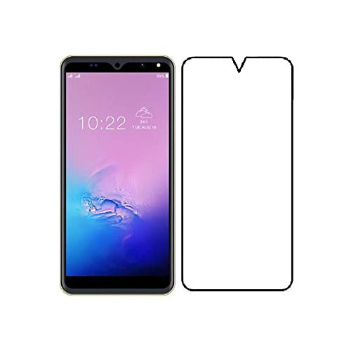 DEYS Screen Guard Designed for BlackZone Uni 4G (Transparent) Crystal Clear Impossible Fiber Full Screen Coverage Exept Edges