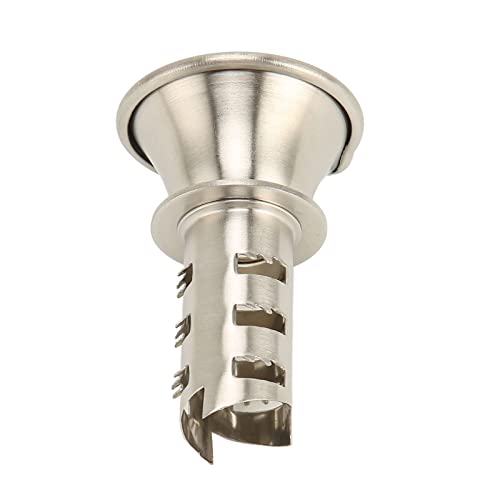 KIMISS Scheme di Limone Manuale 304 Acciadata in Acciaio Inossidabile Spremiagrumi con Ugello di Versamento a Forma di Tromba - Strumento di Compressione del Trapano Limone Compatto per