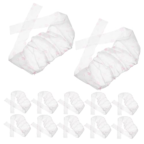 Kisangel 20 Piezas Sujetadores Desechables para SPA Ropa Interior No Tejida Cómodos y Portátiles para Mujer Único Salón de Belleza y Sauna Suaves y Aptos para Piel Sensible