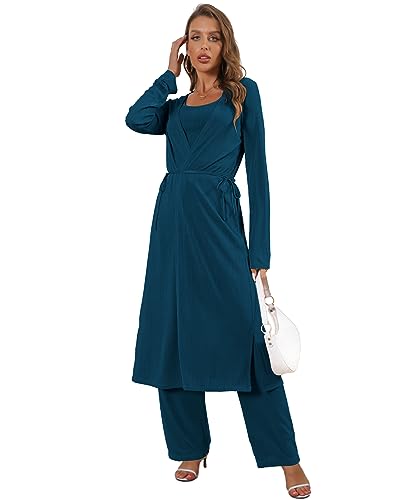 Image of 3 Piece Lounge Sets for Women Airport Travel Outfit