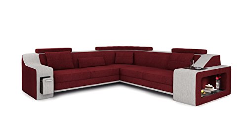 Bullhoff by Giovanni Capellini Eckcouch Sofa Couch Stoff Wohnlandschaft...