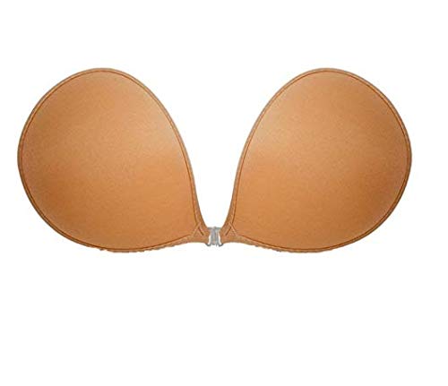 NuBraFeather Lite Adhesive Bra F700, Tan, Cup C