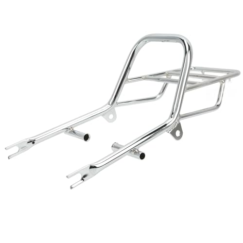 バイク リアキャリア DAX ST70 CT70 ST90 ST50 CT50 バイク用 リアシェルフ ラゲッジケースホルダー スチール合金 クロームメッキ 交換用