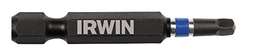 Irwin Tools 1838498 Accessories, Power Bit Impact Number 2 Sq x 2" (Pack of 10)