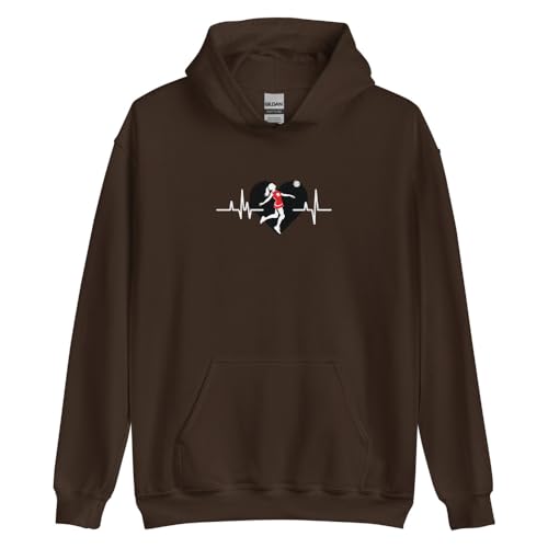 Ballon de volleyball fille battement de cœur pour look sportswear