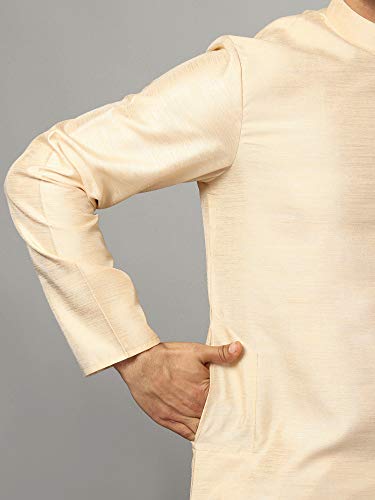 Image of Silk Blend Men's Kurta Pyjama Set /Kurta Pajama for Men