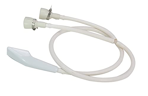 Kobe Professional Double Tap Shower Attachment for Bath/Extra Long Shower Head and Hose Set for Bath Taps