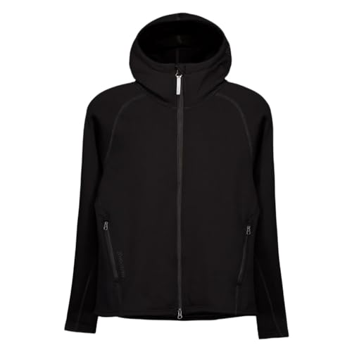 HOUDINI フーディニ パワーアップフーディ【ウィメンズ】 M トゥルーブラック 黒