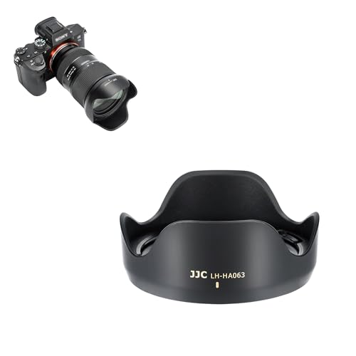 JJC Pare-Soleil à Baïonnette Compatible avec Objectif Tamron 28-75 mm f/2.8 Di III VXD G2 (A063) pour Objectif Sony E-Mount, Pare-Soleil Réversible Remplace Le...