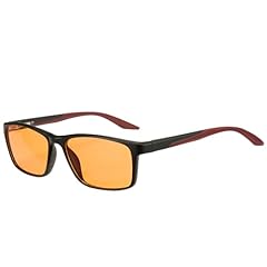 05-gaming Glasses-black Frame Wine Red Temple