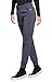 Cherokee Infinity Womens Scrub Jogger Pants, Mid Rise, Moisture Wicking, Wrinkle-Resistant, 360 Stretch, 5 Pockets - CK110A, M, Pewter