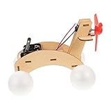 Modèles de bateaux - ce bateau à vent en bois est livré avec des planches de bois prédécoupées, aucune colle requise, adapté aux petites mains et facile à assembler, kit de modèle de bateau en bois