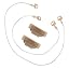 Wire—Light Brown Elastic Wire and Magic Paste Clips