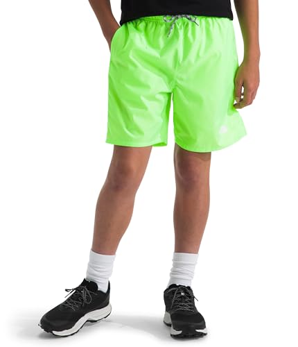 The North Face Boys' Never Stop Woven Short, Safety Green, Small