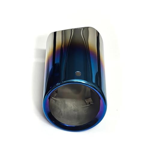 Tubo de escape premium para BMW Serie 5 con terminales de silenciador en azul