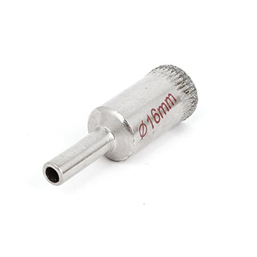 Aexit 16mm Diameter Hole Saws & Accessories Diamond Coated Ceramic Tile Glass Hole Hole Saw Sets Saw Cutter