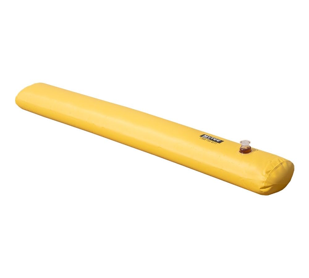 Mytee Products 6'x 10"x 6" Water Barriers for Flooding Reusable Sandbag Alternative - PVC Lightweight Water Diversion Tubes, Waterproof Inflatable