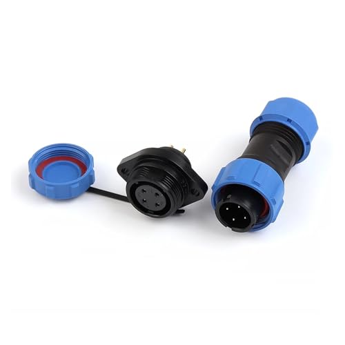 Conector de aviación impermeable SP17 IP68 6-10mm 2-10 pines miniatura 5