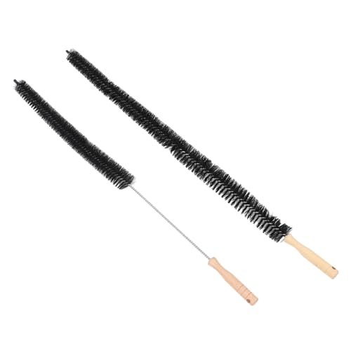 ETHZZLE 2pcs Dryer Vent Cleaner Kit Scrubber Brush Handle for Washing Machines and Home Cleaning