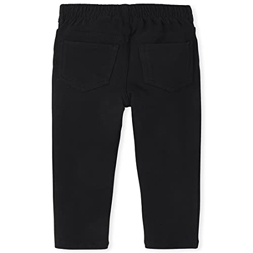The Children's Place Baby Girls' and Toddler French Terry Pull on Jeggings4