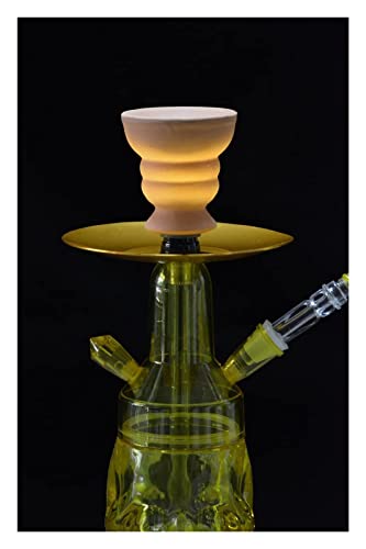 INKMEX Wasserpfeife Skull Hookah Funky Hookah Set Shisha Kit mit LED-Licht, Shisha Bowl & Schlauch Premium Shisha Hookah… – Bild 6