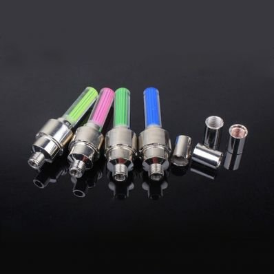 StickersLab - 2 Tappi Copri Valvola Ruota LED in 4...