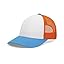 White/Neon Orange/Panther Teal