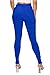 Premium Denim Jeans for Women High Waisted-Rise Colored (Royal Blue, M)