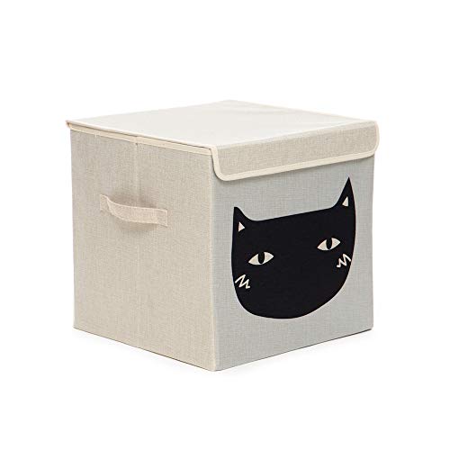 Caixa Organizadora Infantil Com Tampa - Gato