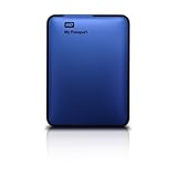 WD My Passport 1TB Portable External Hard Drive Storage USB 3.0 Blue (WDBBEP0010BBL-NESN)