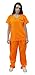 I LOVE FANCY DRESS LTD Disfraz DE PRESO CONVICTO Naranja para Mujeres....