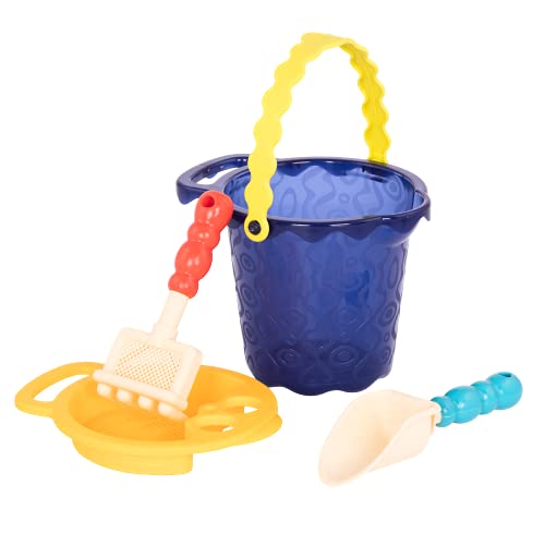 B. Toys – Large Dump Truck & Sand Bucket Set (10-Pc) – Colossal 20" Truck, Toy Cars, Vehicles, & Beach Accessories For Kids Ages 18 Months+ #TOP4